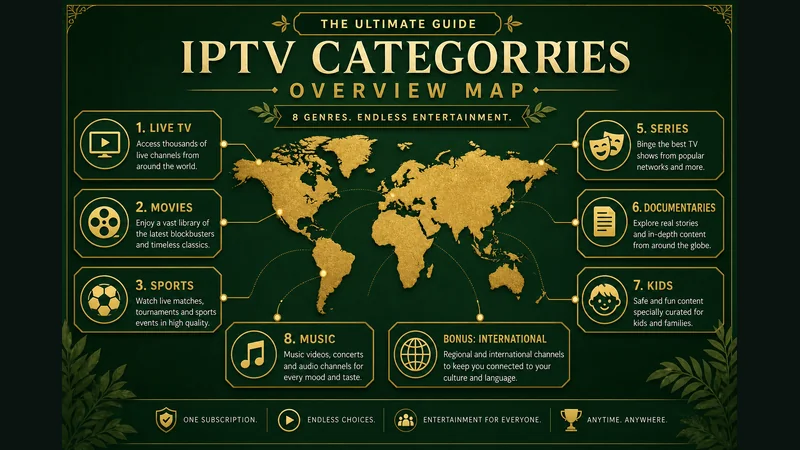 IPTV Kategorien Uebersicht 2026